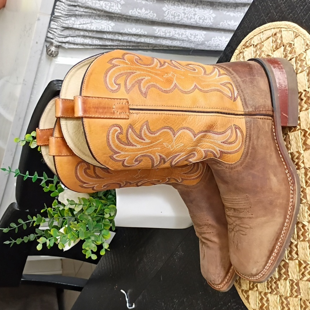 DAN POST WESTERN BOOTS OIL RESISTANT FOR MEN'S - Picture 5 of 13